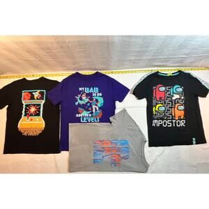 FAST SALE | Youth Gamer Bundle Size 10/12 | Among Us & C&J | 4 Pcs | 60%+ Off